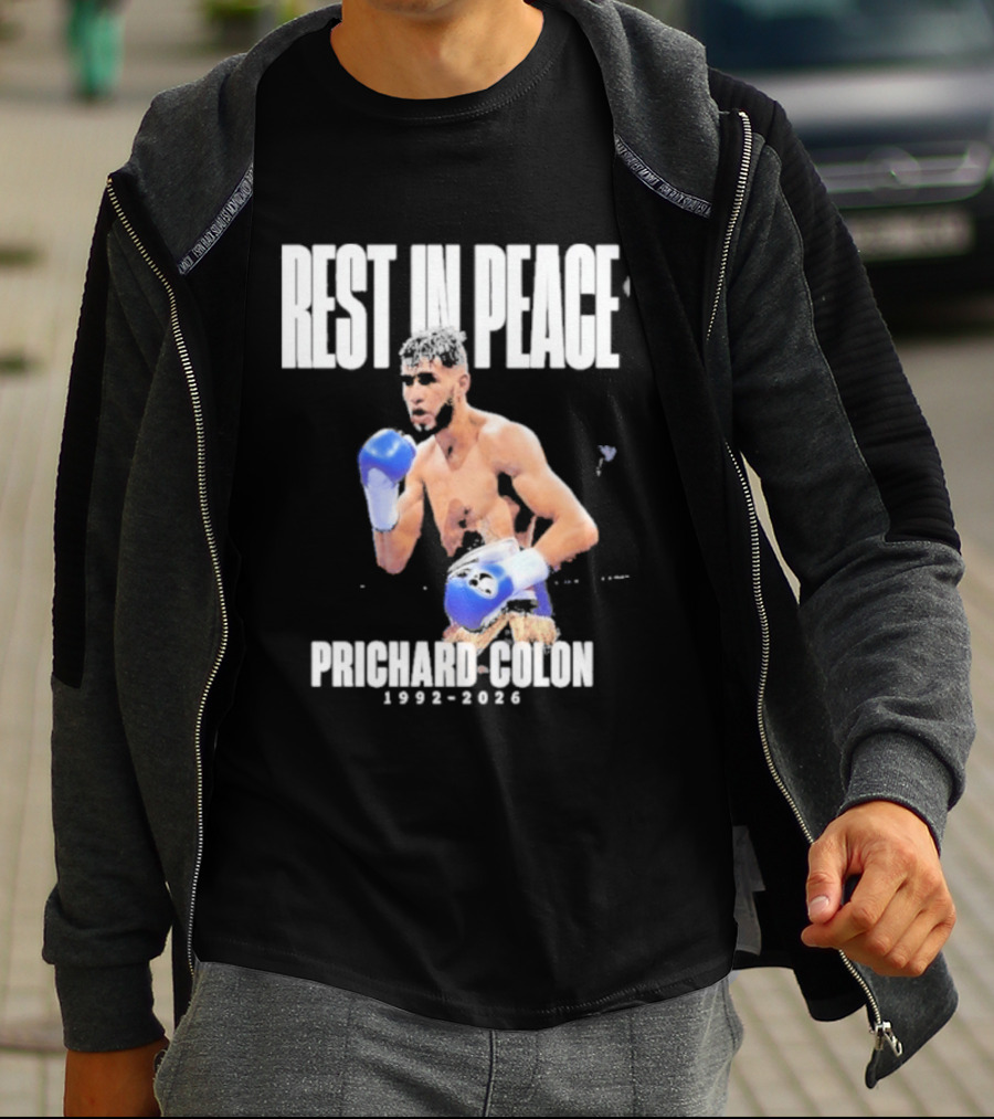 Rest In Peace Prichard Colon 1992 2026 Boxing Gloves T-Shirt