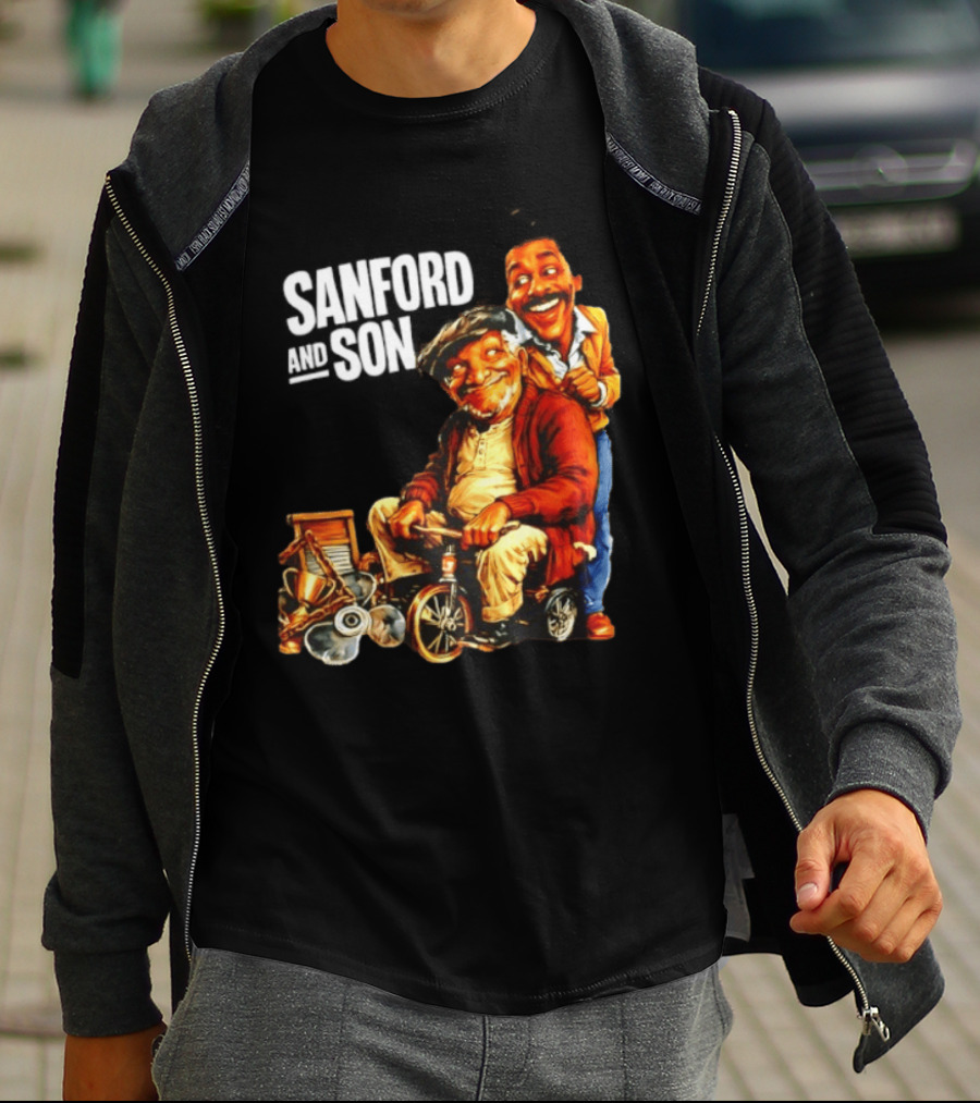 Sanford And Son Redd Foxx 70s Sitcom Classic Comedy T-Shirt