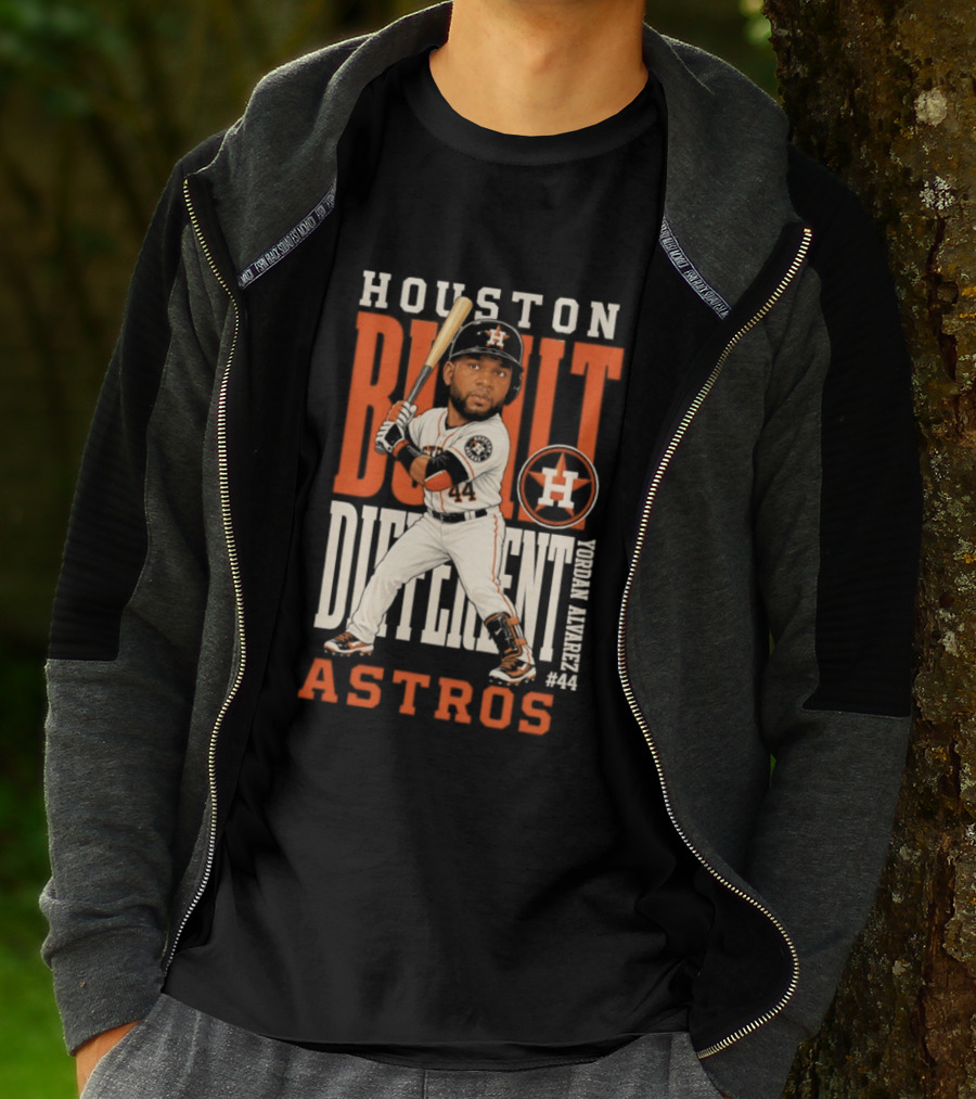 Houston Built Different Astros Yordan Alvarez #44 T-Shirt