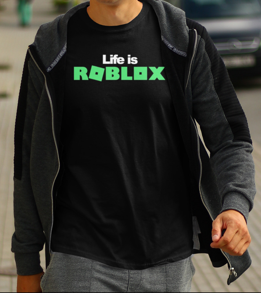 Life Is Roblox Gaming Meme DJ Akademiks T-Shirt