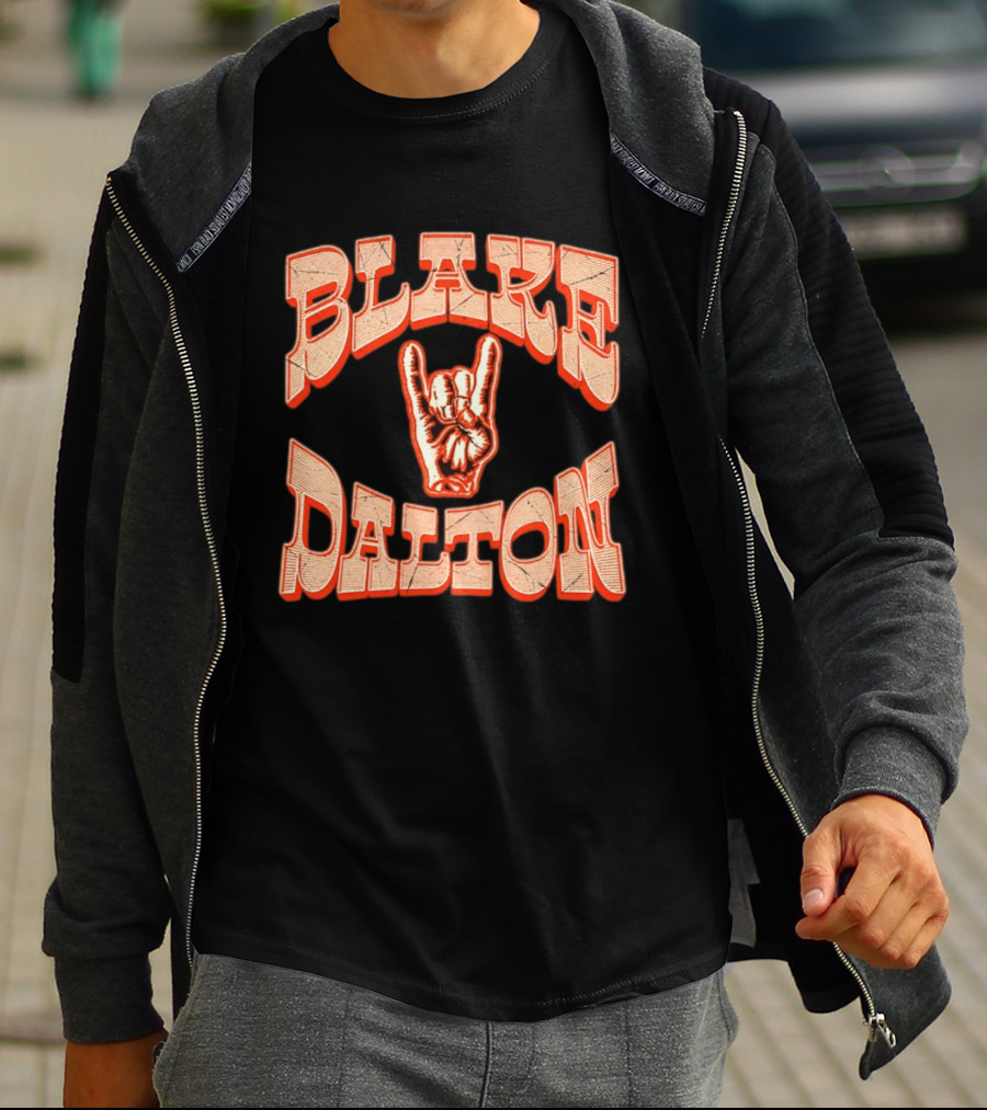 Blake Dalton Hook Em Hand Gesture T-Shirt