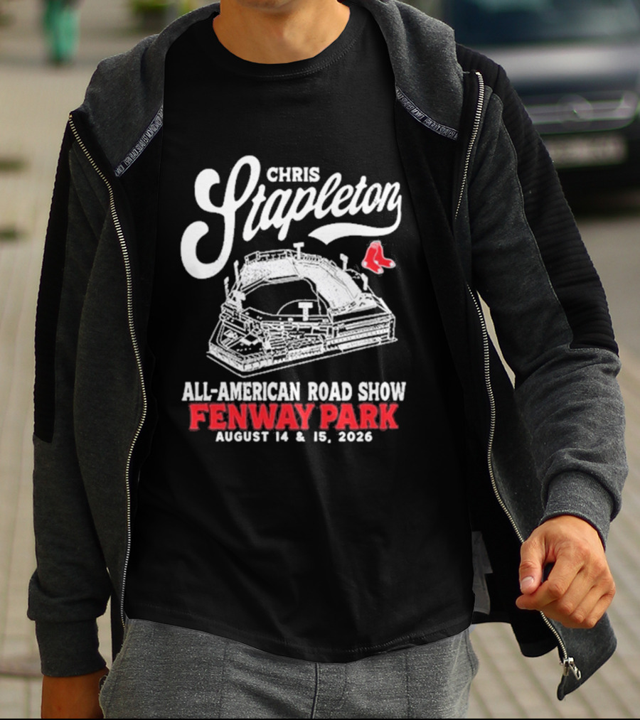 Chris Stapleton All American Road Show Fenway Park August 14 15 2026 T-Shirt