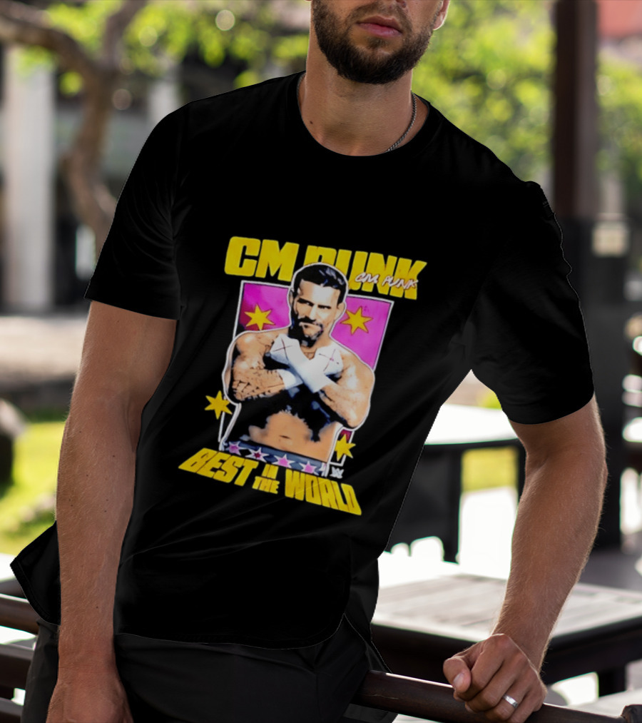 Cm Punk Best In The World WWE Wrestling T-Shirt