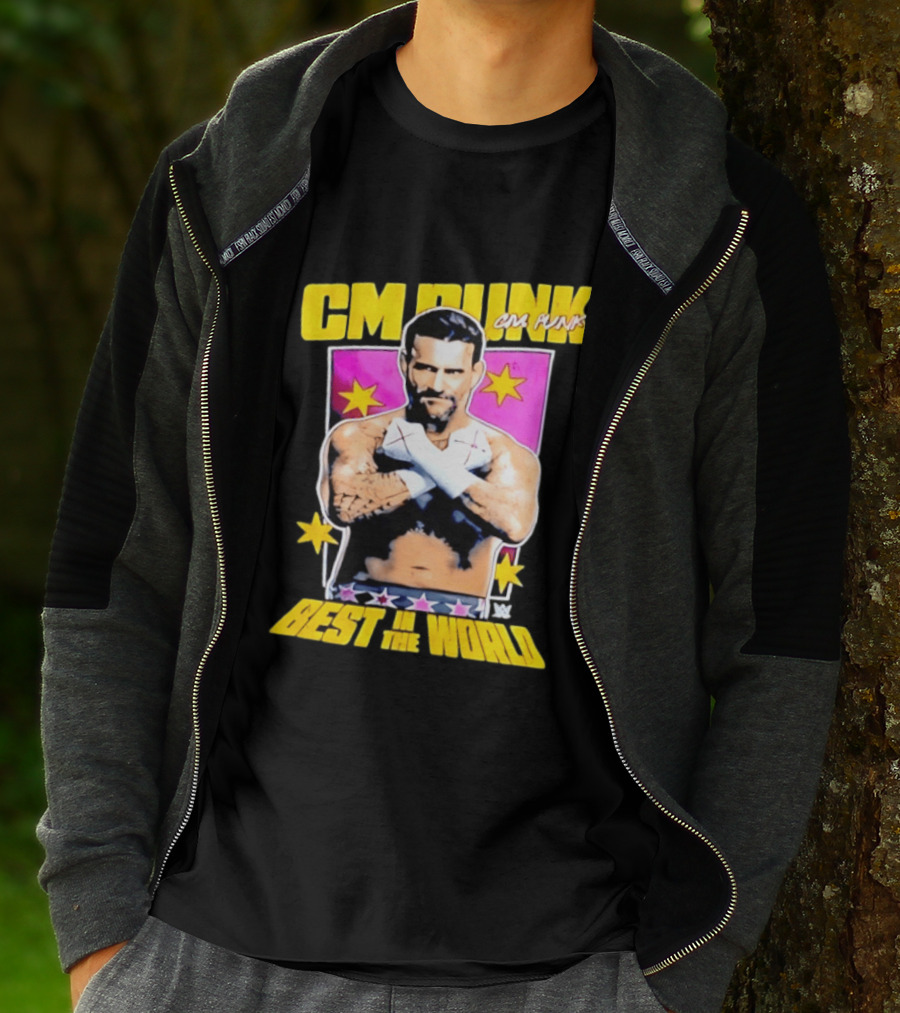 Cm Punk Best In The World WWE Wrestling T-Shirt