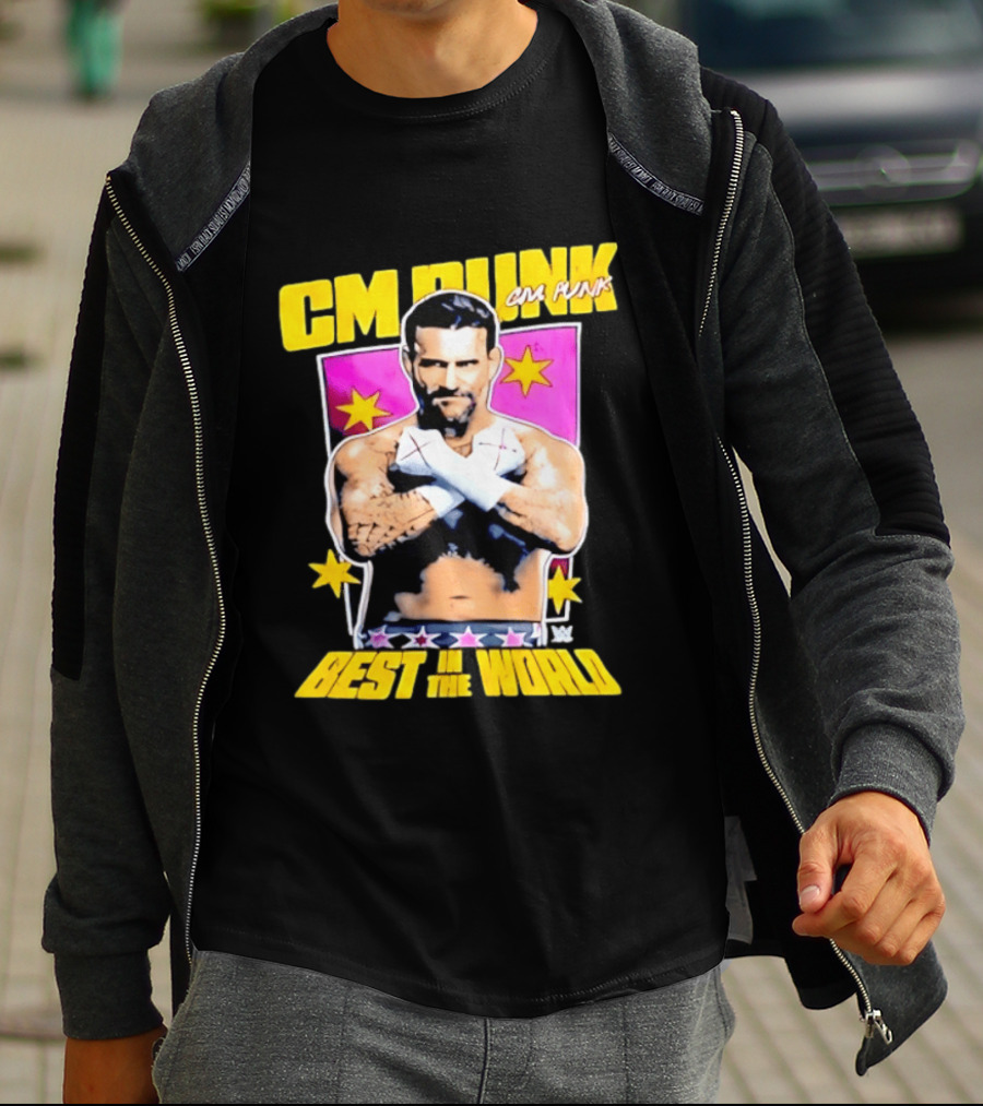 Cm Punk Best In The World WWE Wrestling T-Shirt