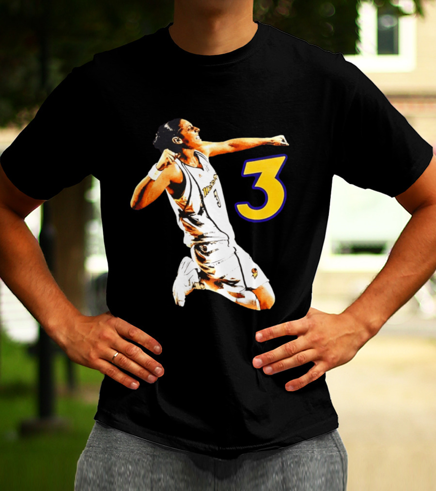 Diana Taurasi 3 Phoenix Mercury Basketball Legend Iconic Celebration T-Shirt