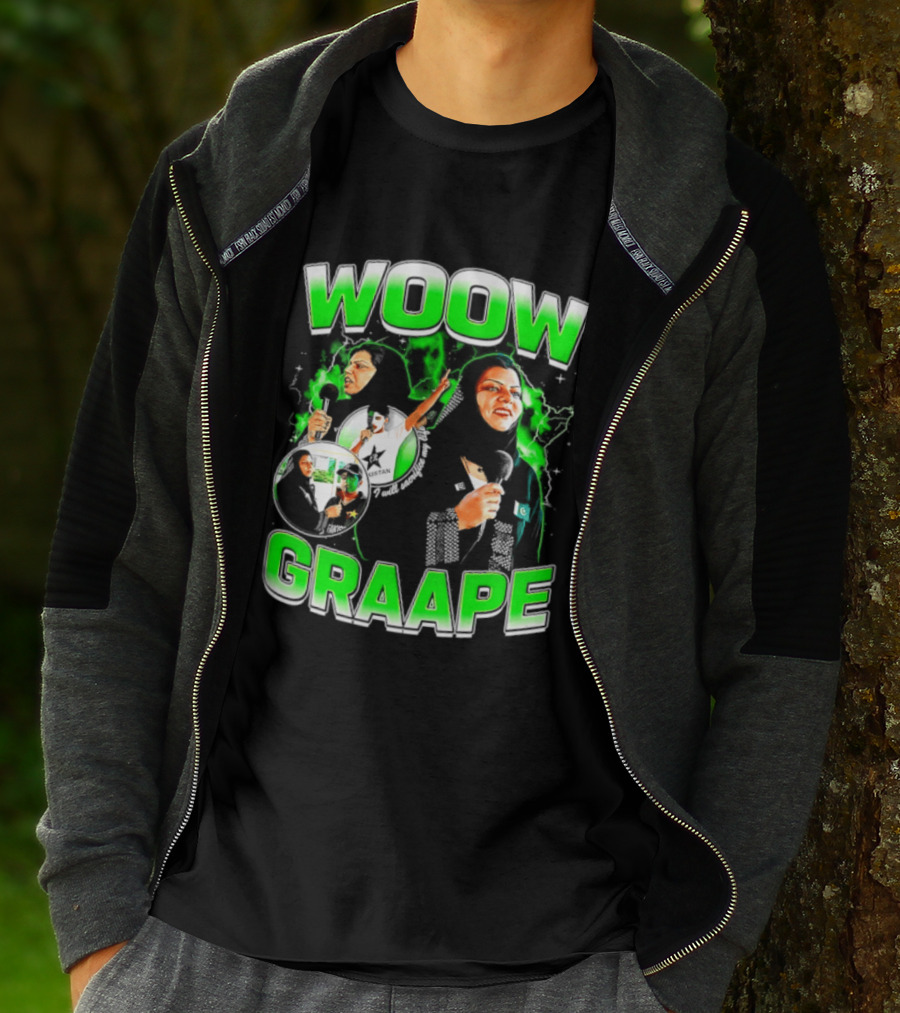 WOOW Graape I Will Sacrifice My Life For Pakistan Enthusiastically T-Shirt