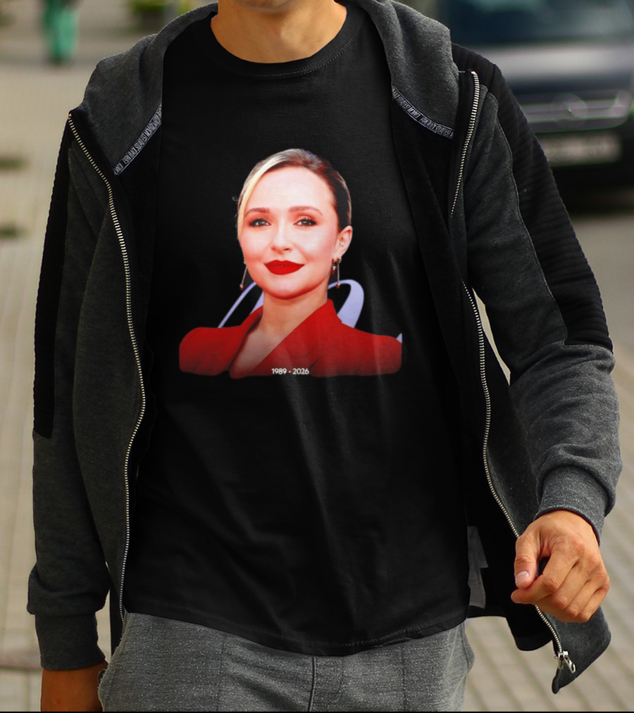 In Memory Of Hayden Panettiere 1989 2026 T-Shirt