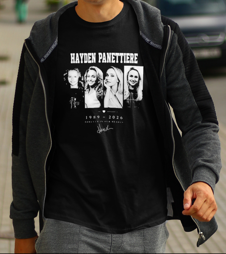 Hayden Panettiere 1989 2026 Forever In Our Hearts T-Shirt