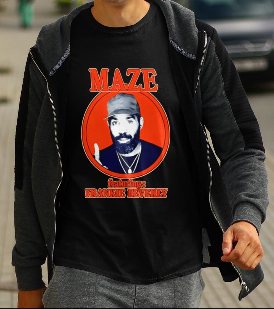 Maze Featuring Frankie Beverly Iconic Soul R&B T-Shirt