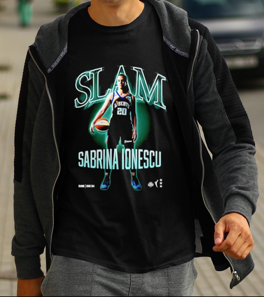 SLAM Sabrina Ionescu New York Liberty Issue 254 T-Shirt