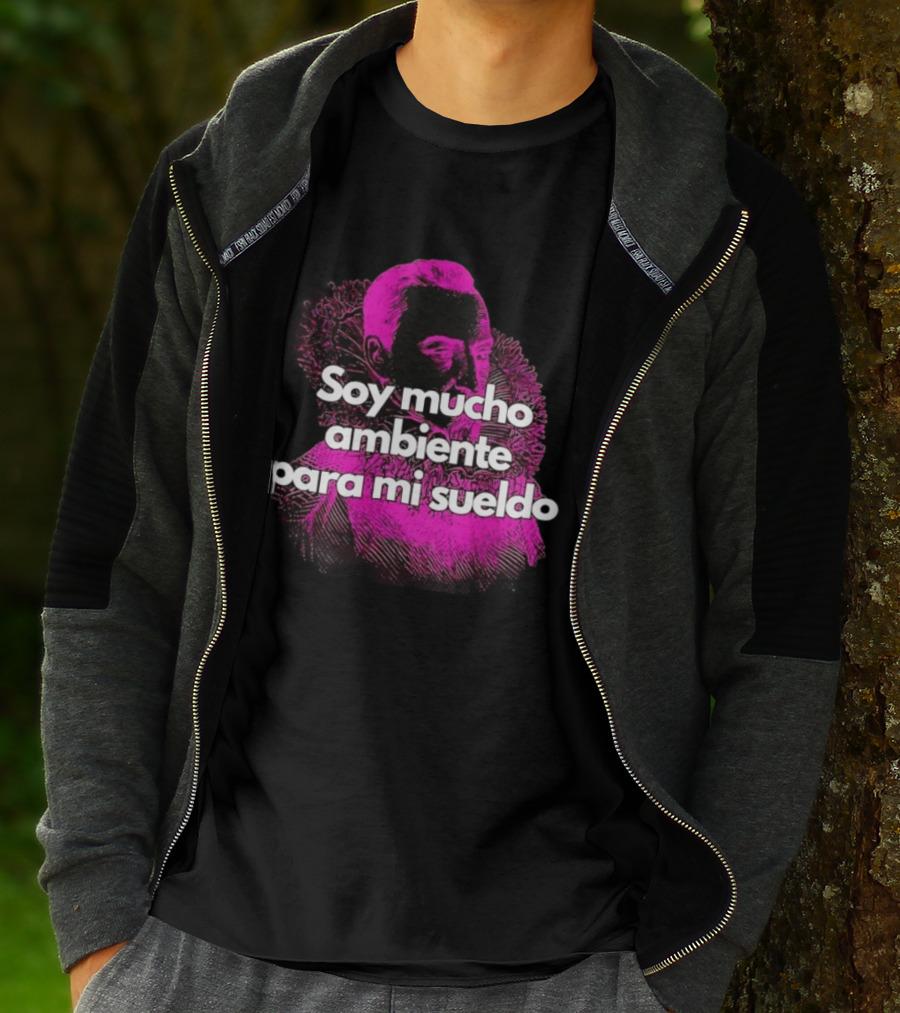 Soy Mucho Ambiente Para Mi Sueldo Retro Pop T-Shirt