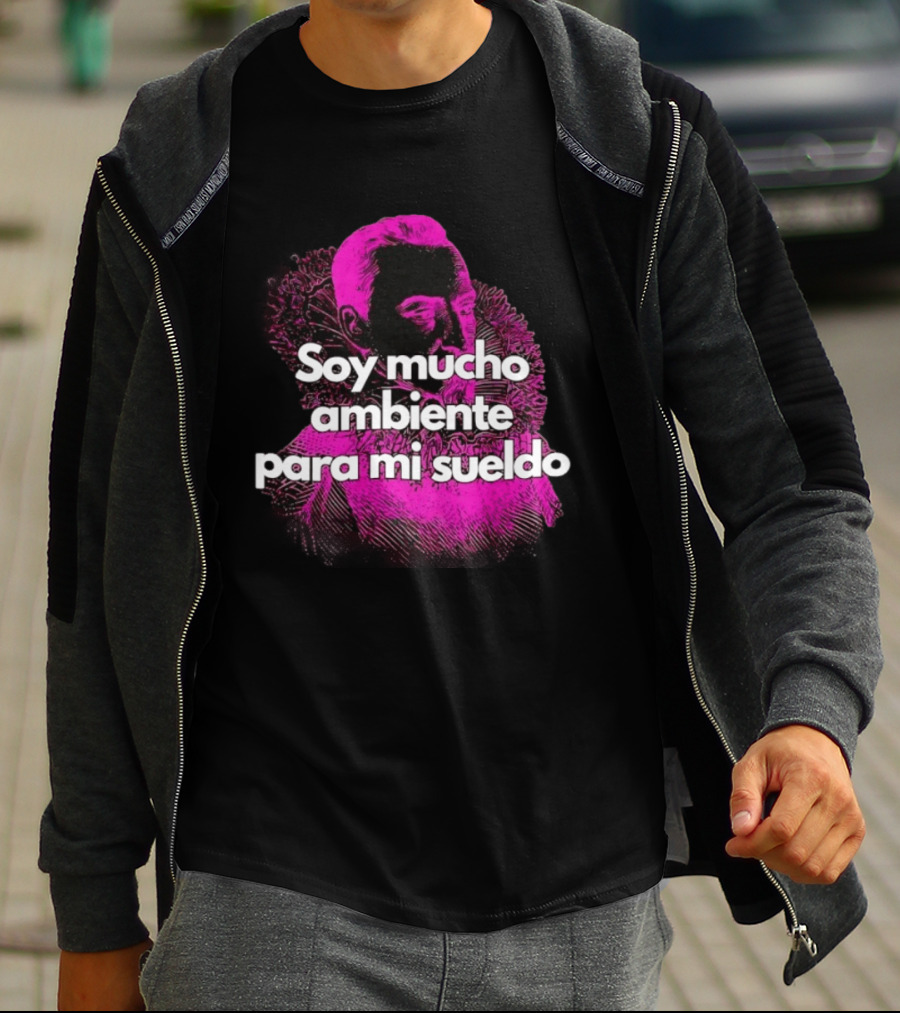 Soy Mucho Ambiente Para Mi Sueldo Retro Pop T-Shirt