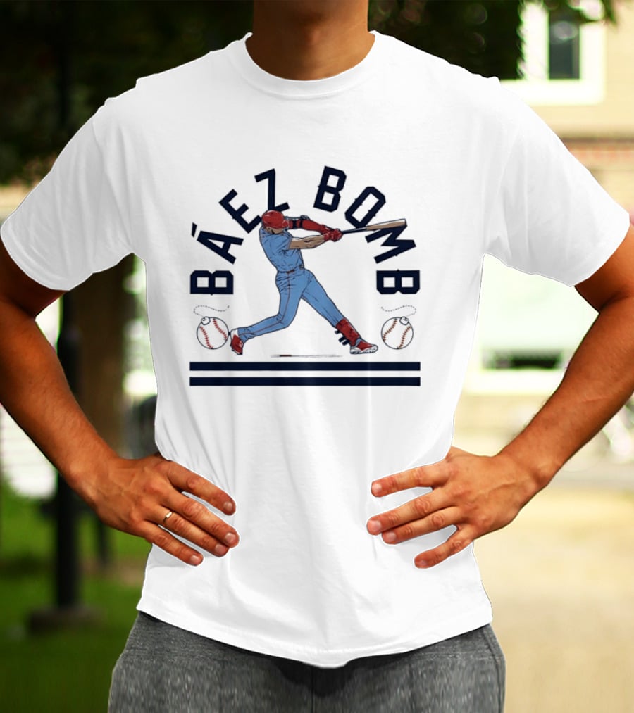 Báez Bomb Cardinals Home Run Swing 2026 MLB Debut T-Shirt