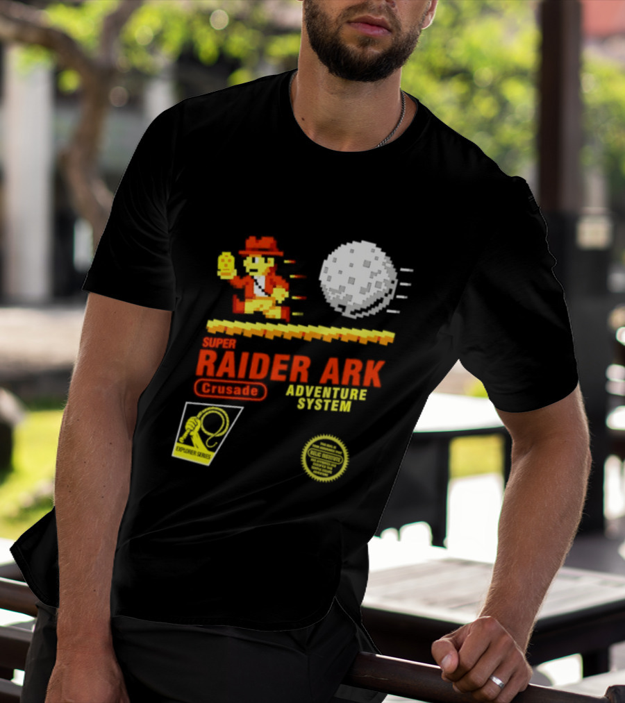 Super Raider Ark Adventure System Crusade Explore Series T-Shirt
