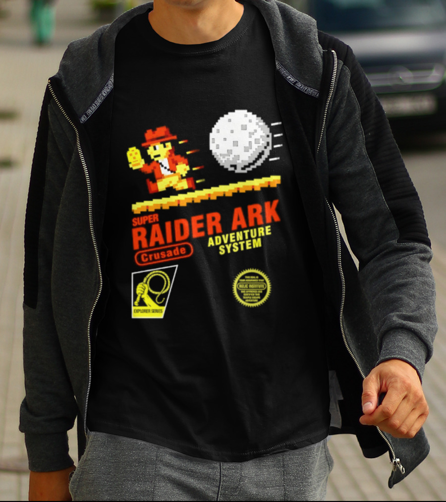 Super Raider Ark Adventure System Crusade Explore Series T-Shirt