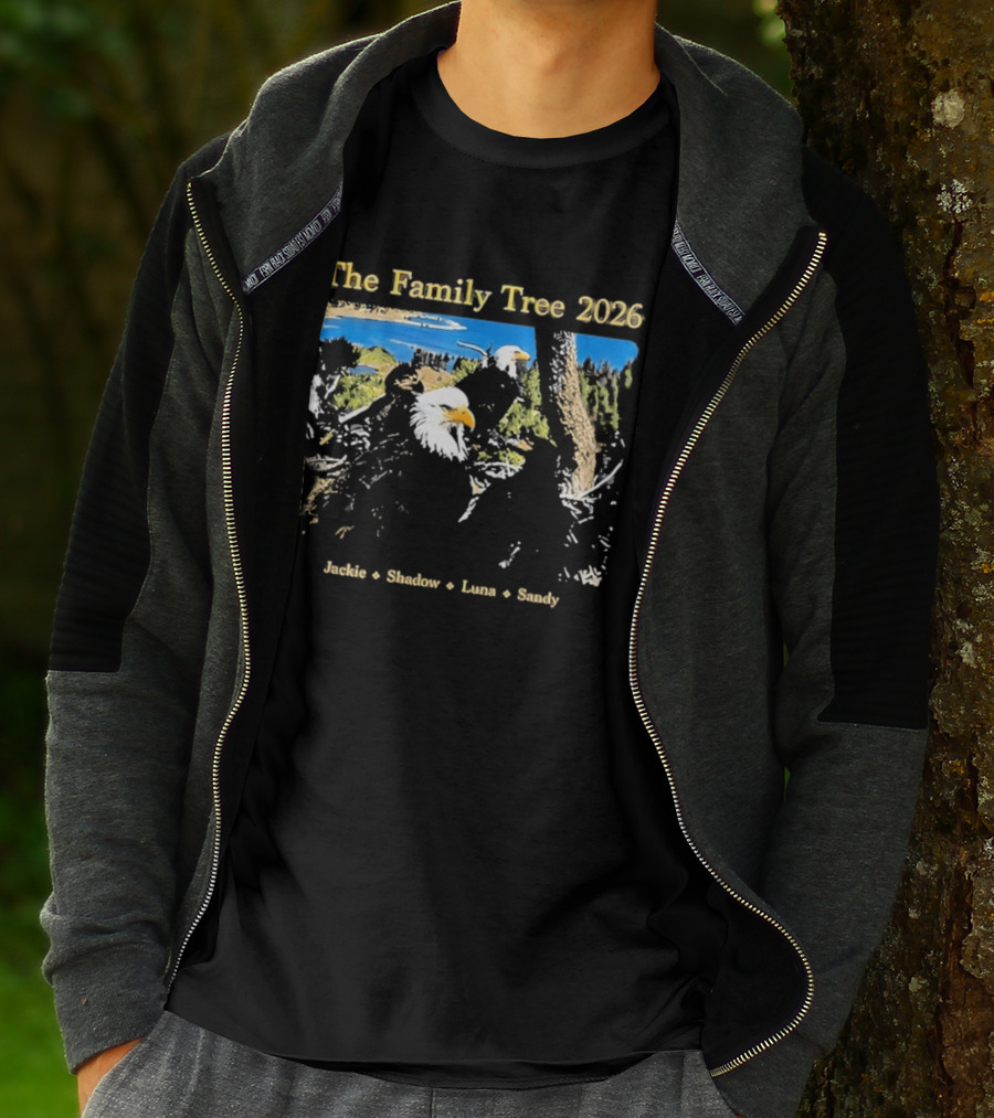 The Family Tree 2026 Jackie Shadow Luna Sandy Bald Eagles T-Shirt