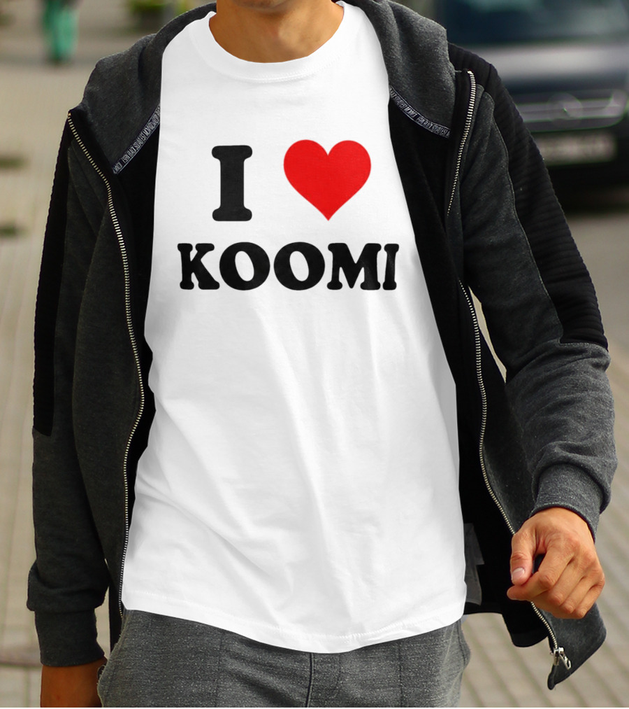 I Heart Koomi Bold Love T-Shirt