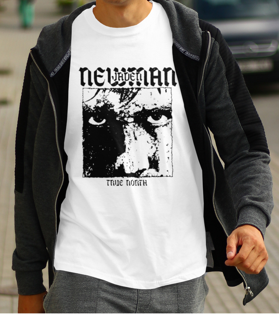 Newman Jaden True North Alternative Rock Band Face T-Shirt