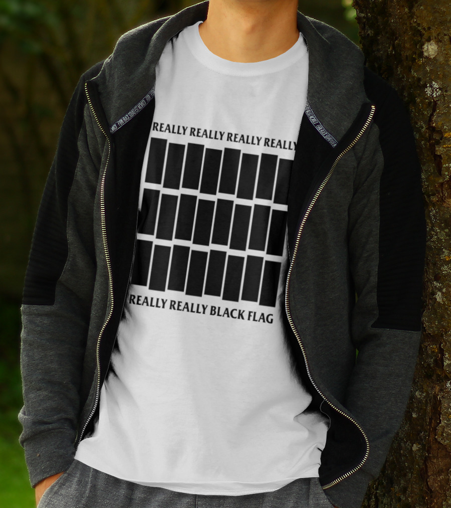 Really Really Really Really Really Really Black Flag T-Shirt