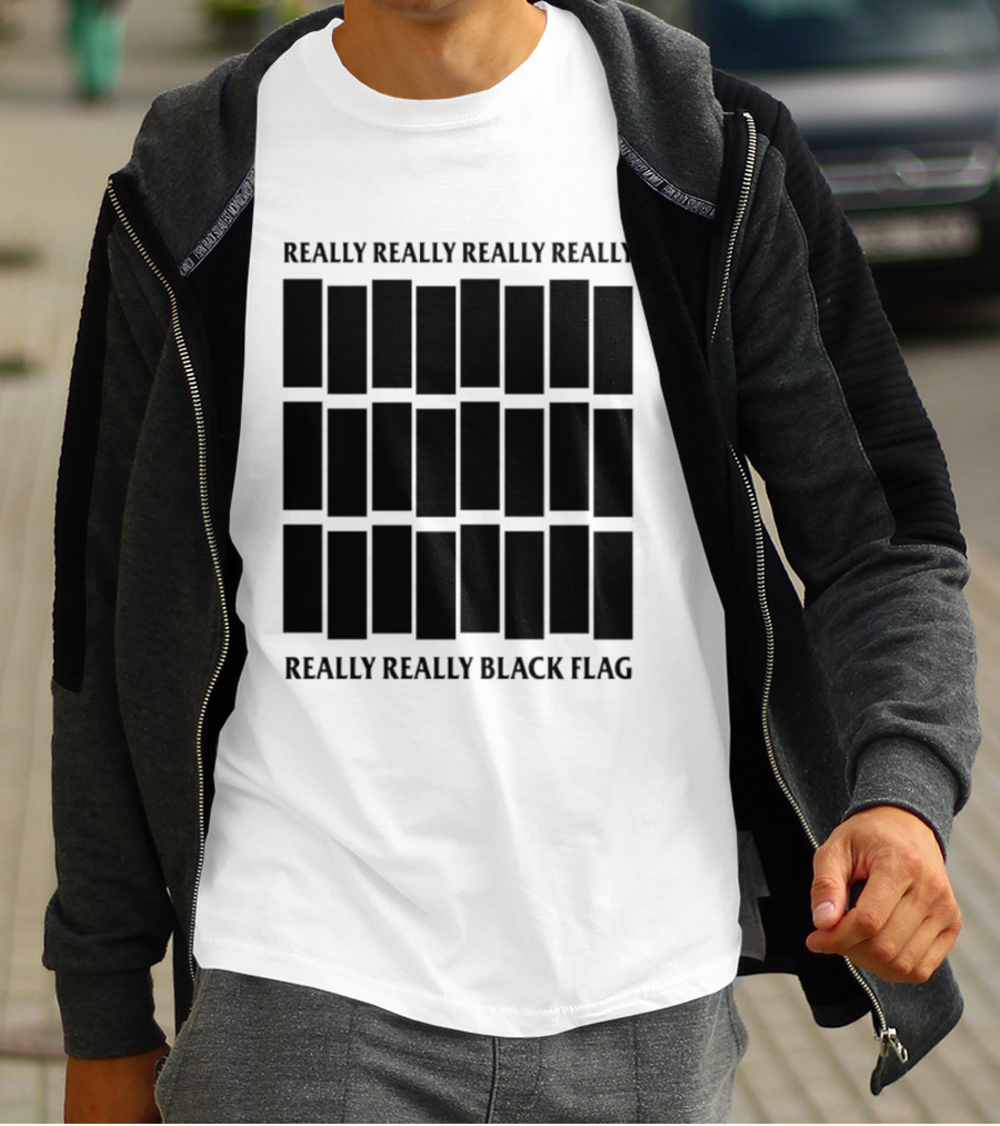 Really Really Really Really Really Really Black Flag T-Shirt