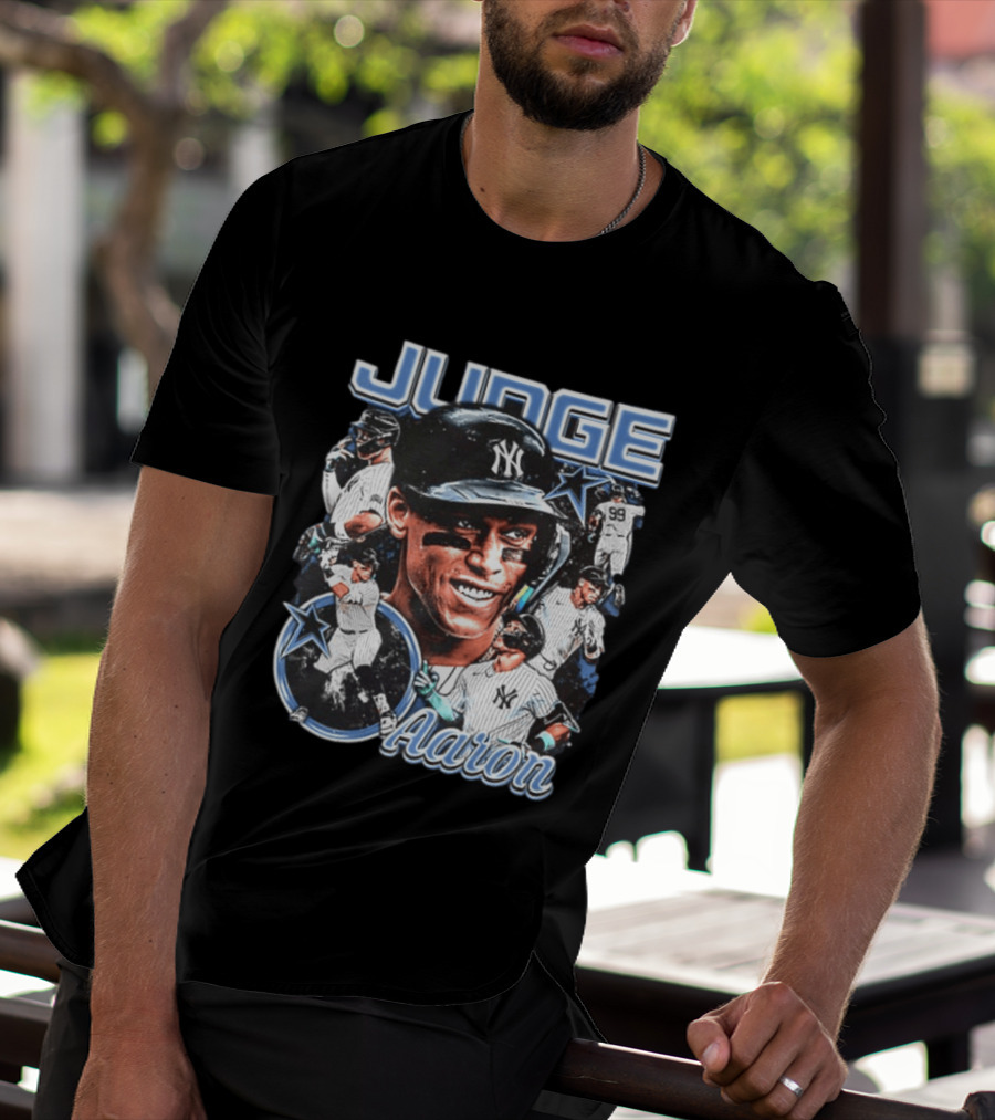 Aaron Judge New York Yankees Baseball Star Player Highlights 2026 T-Shirt