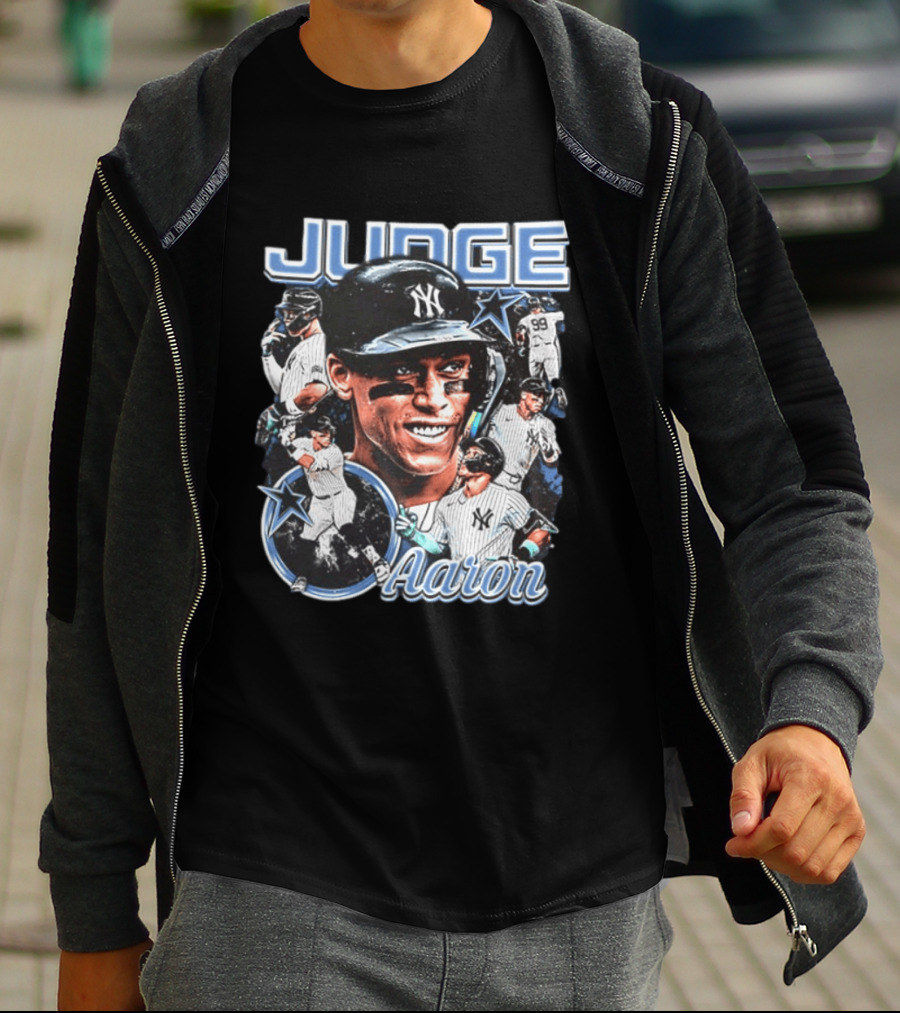 Aaron Judge New York Yankees Baseball Star Player Highlights 2026 T-Shirt