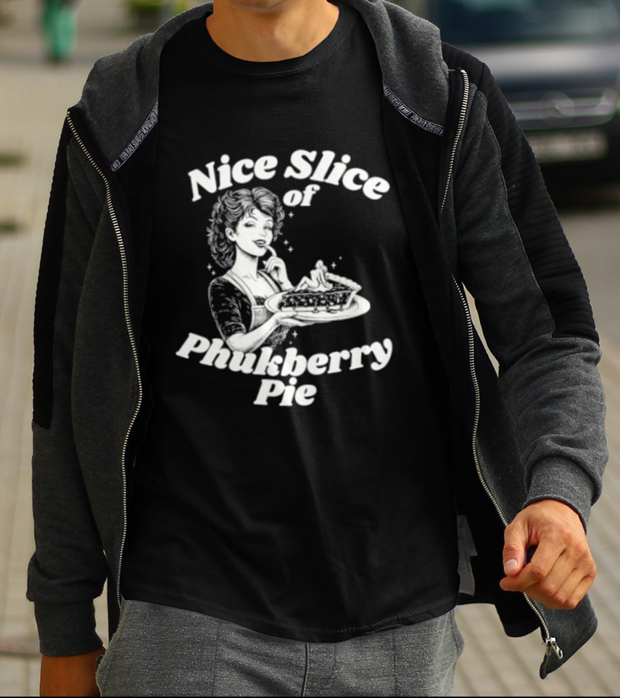 Nice Slice Of Phukberry Pie Pin Up Girl T-Shirt