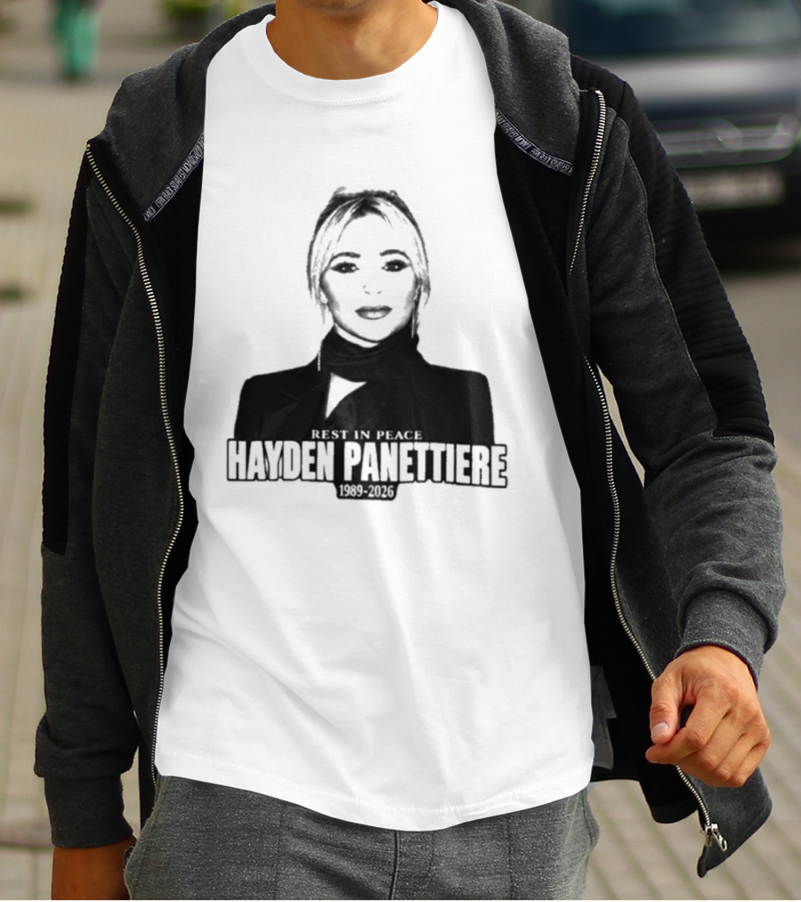 Rest In Peace Hayden Panettiere 1989 2026 T-Shirt