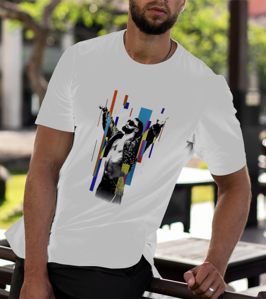 Seth Rollins Revolutionary Visionary WWE Iconic Pose T-Shirt