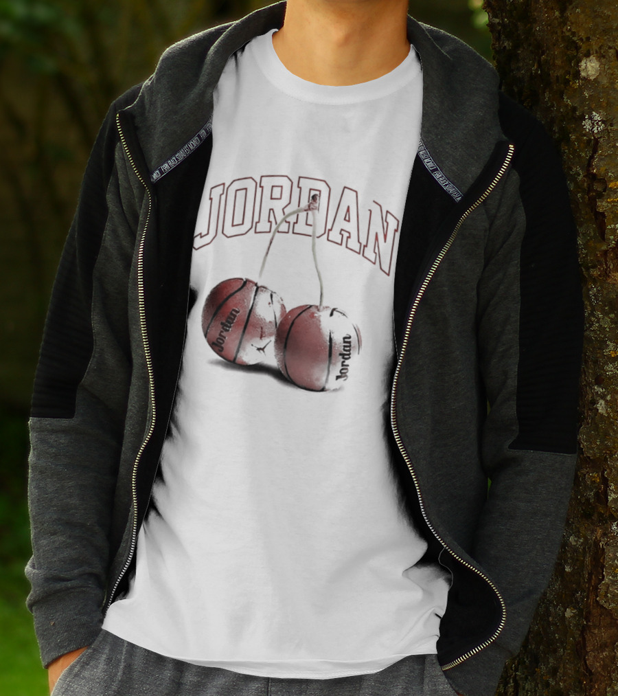 Jordan Cherry Basketball Established 1984 T-Shirt