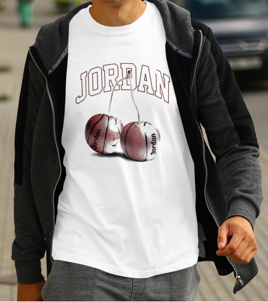 Jordan Cherry Basketball Established 1984 T-Shirt