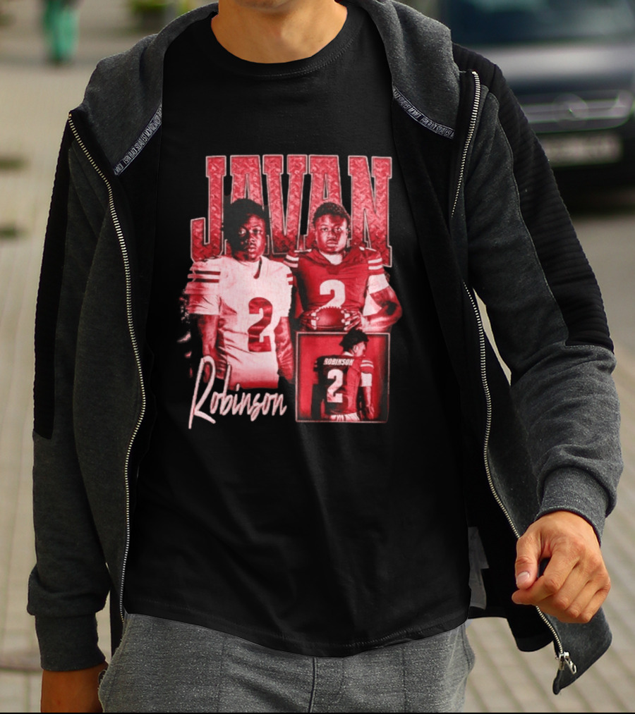 Javan Robinson Florida State Seminoles Football Number 2 T-Shirt