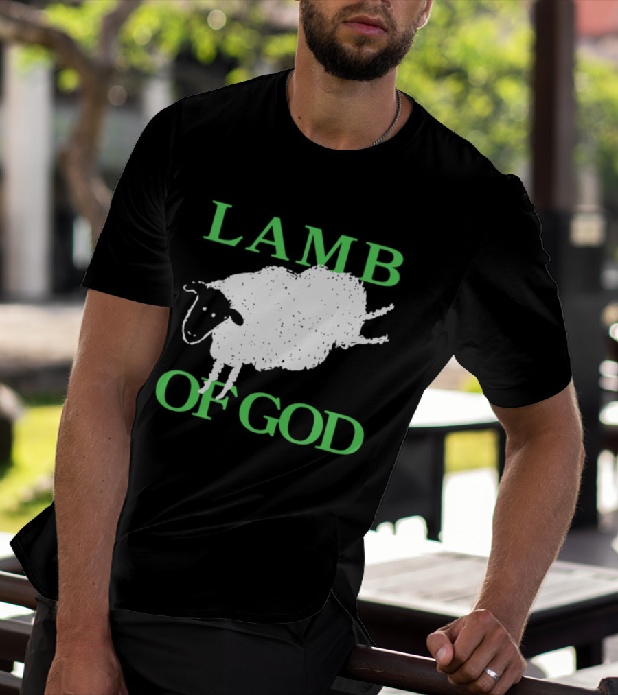 Lamb Of God Heavy Metal Band Metalcore Sheep Image T-Shirt