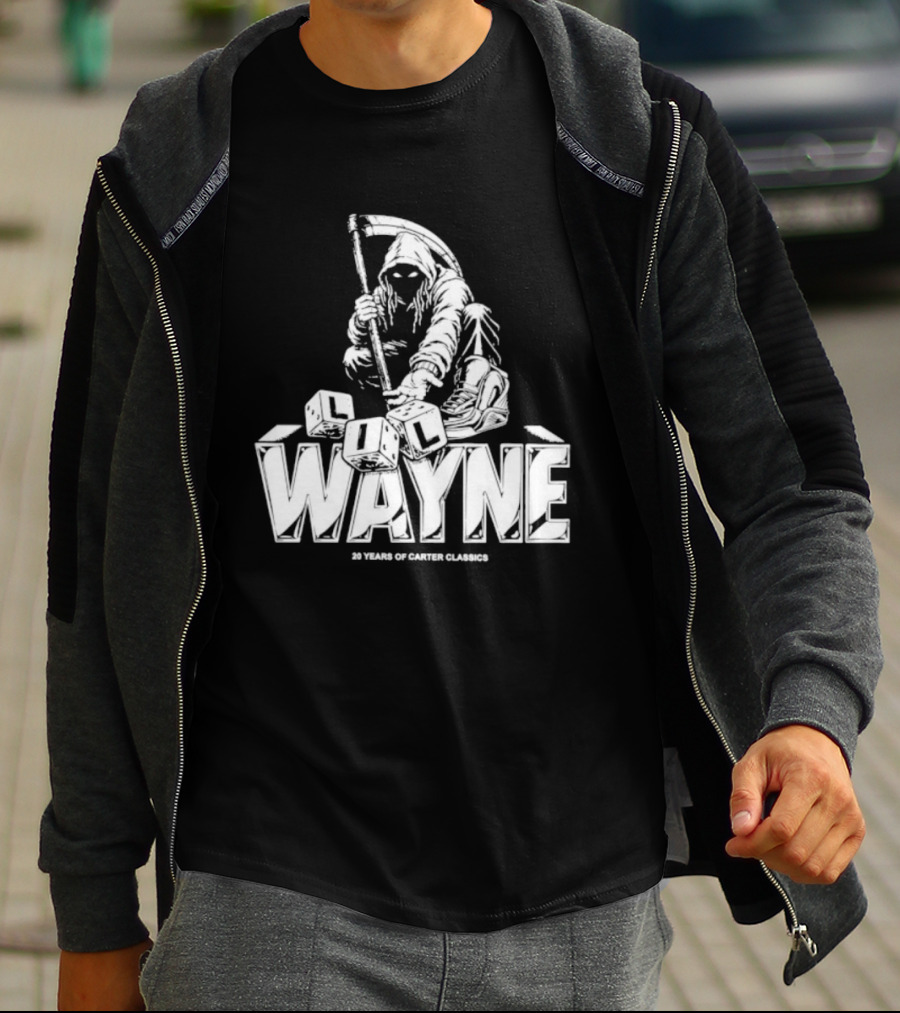 Lil Wayne 20 Years Of Carter Classics Reaper T-Shirt