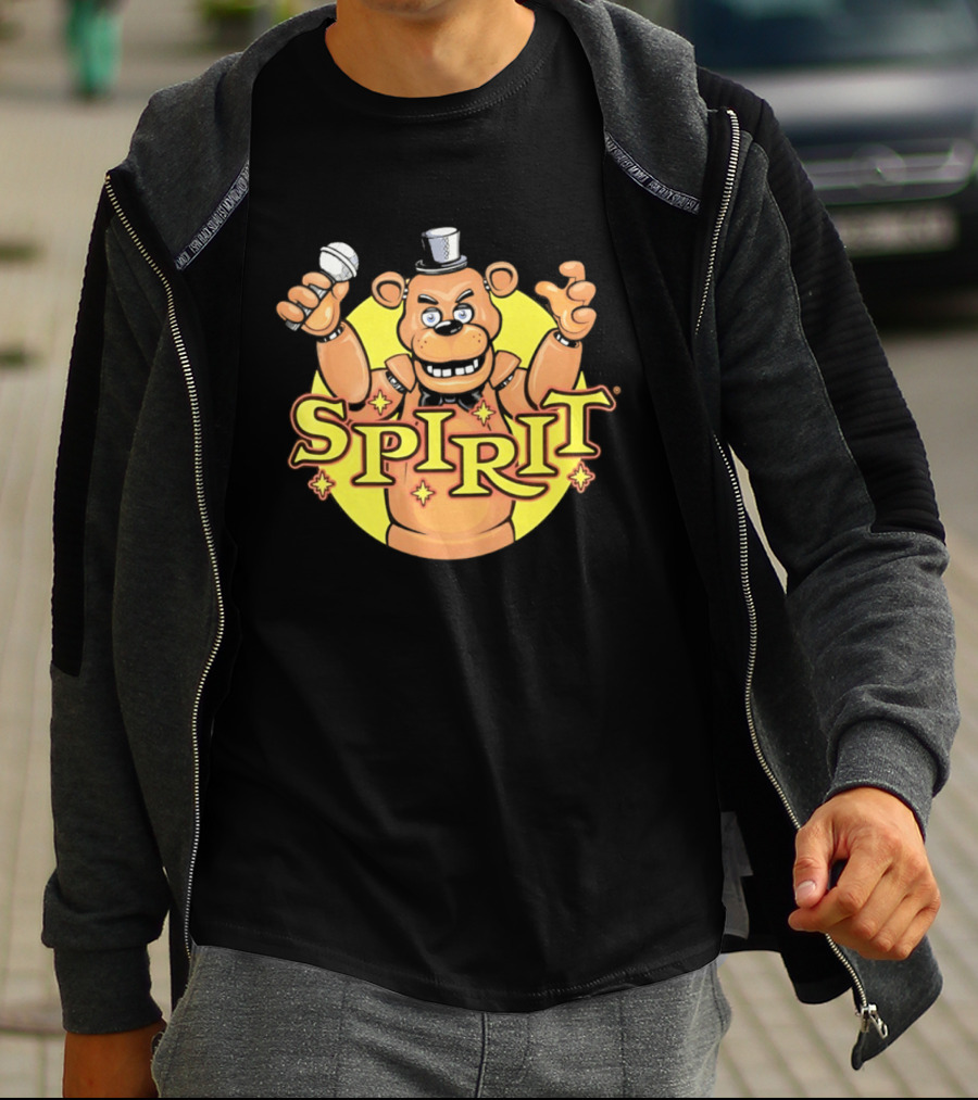 Five Nights At Freddy's Spirit Halloween Freddy Fazbear Animation T-Shirt