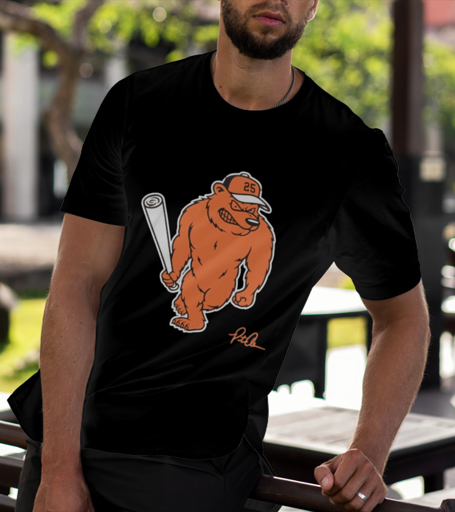 Polar Bear Pete 25 Baltimore Orioles MLB 2026 Season T-Shirt