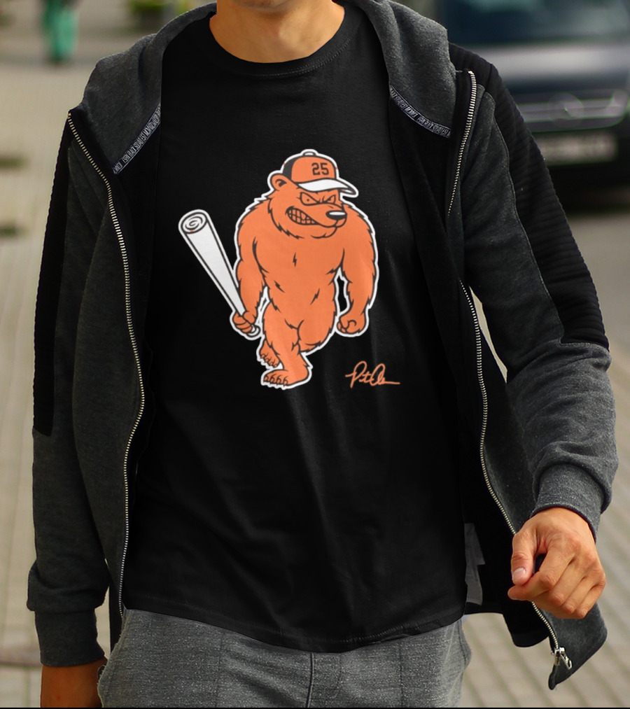 Polar Bear Pete 25 Baltimore Orioles MLB 2026 Season T-Shirt