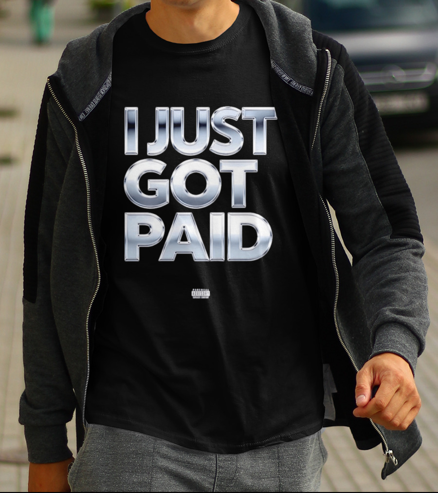 I Just Got Paid Metallic T-Shirt