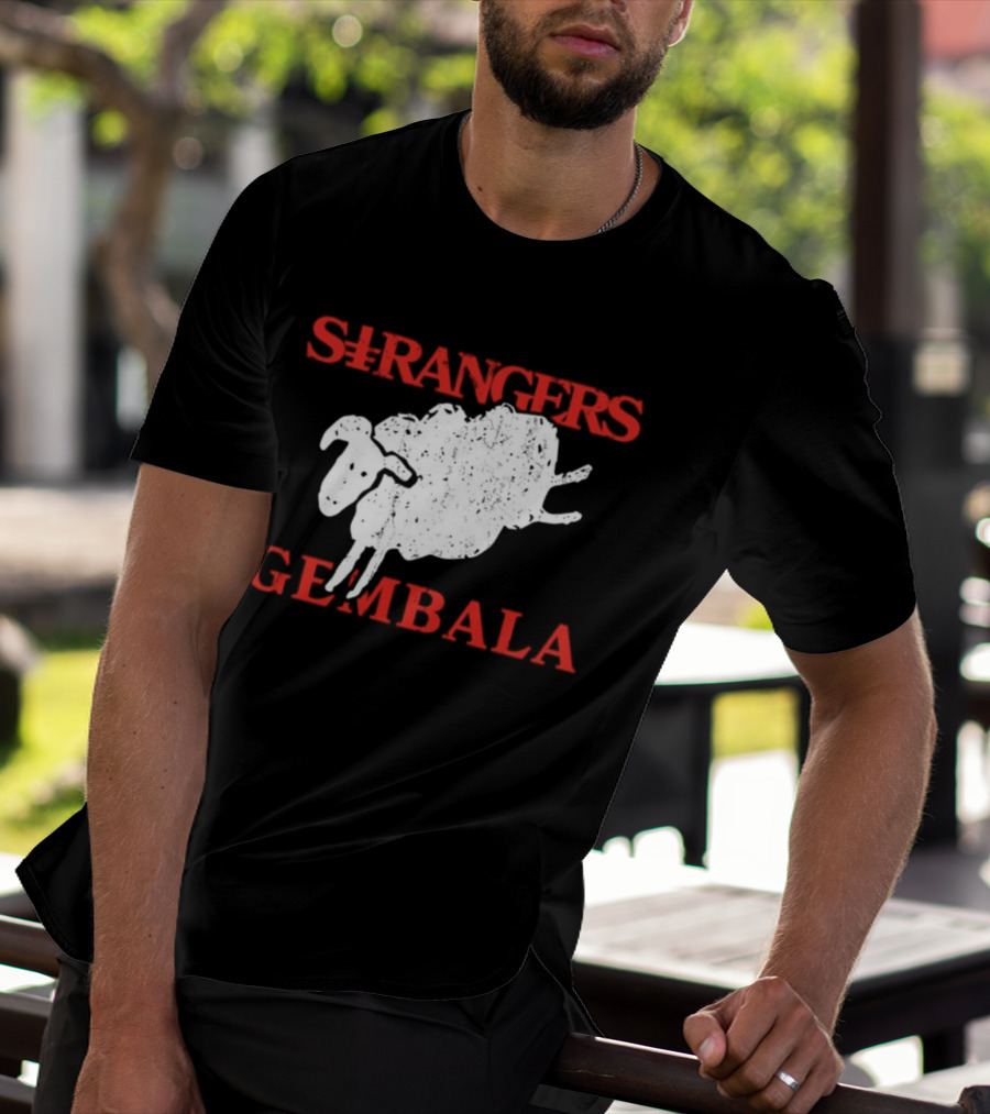 Strangers Gembala Sheep Art Teeshirt T-Shirt