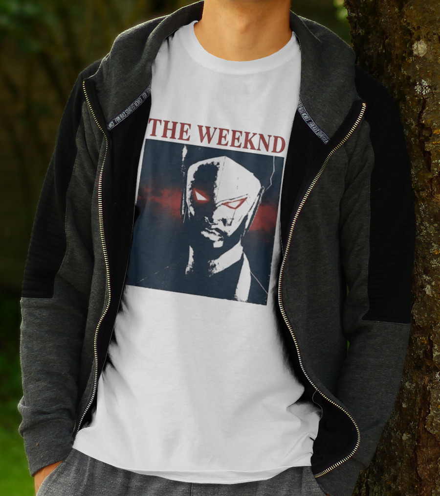 The Weeknd Suda51 Mask Concept Art London August 2026 T-Shirt
