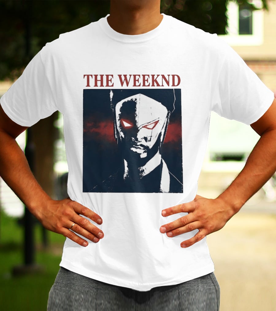 The Weeknd Suda51 Mask Concept Art London August 2026 T-Shirt