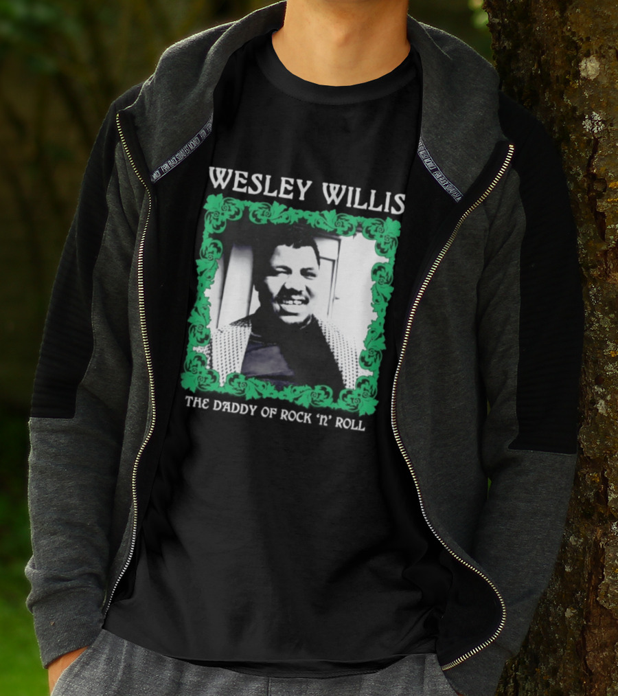 Wesley Willis The Daddy Of Rock 'n' Roll Vintage Music Legend T-Shirt