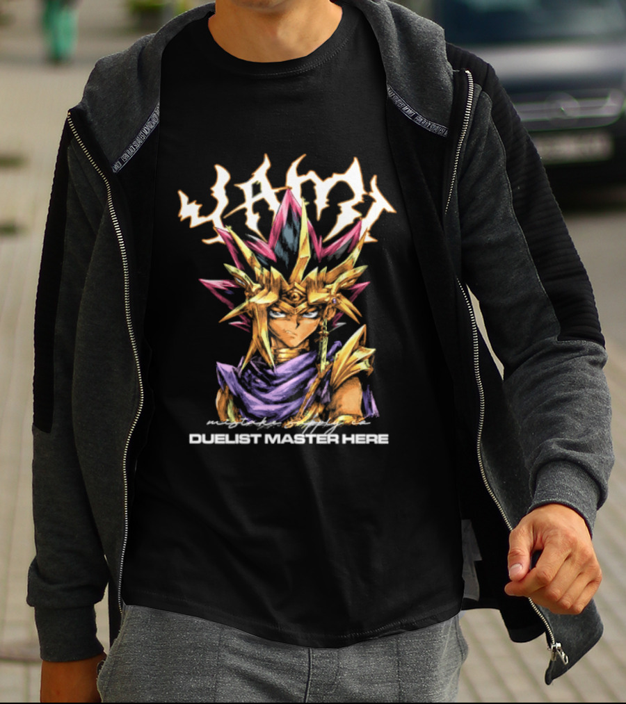 Yami Duelist Master Here Mistake Supply Co T-Shirt