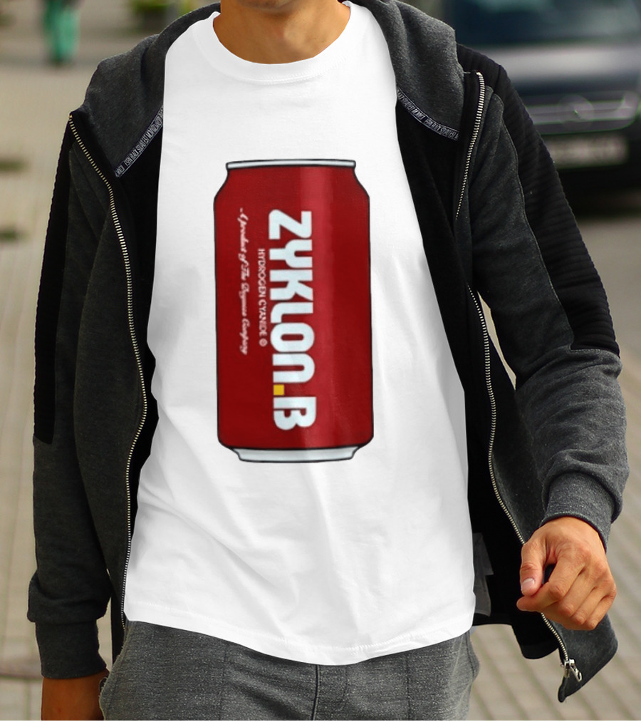 Zyklon B Hydrogen Cyanide A Product Of The Degesch Company T-Shirt