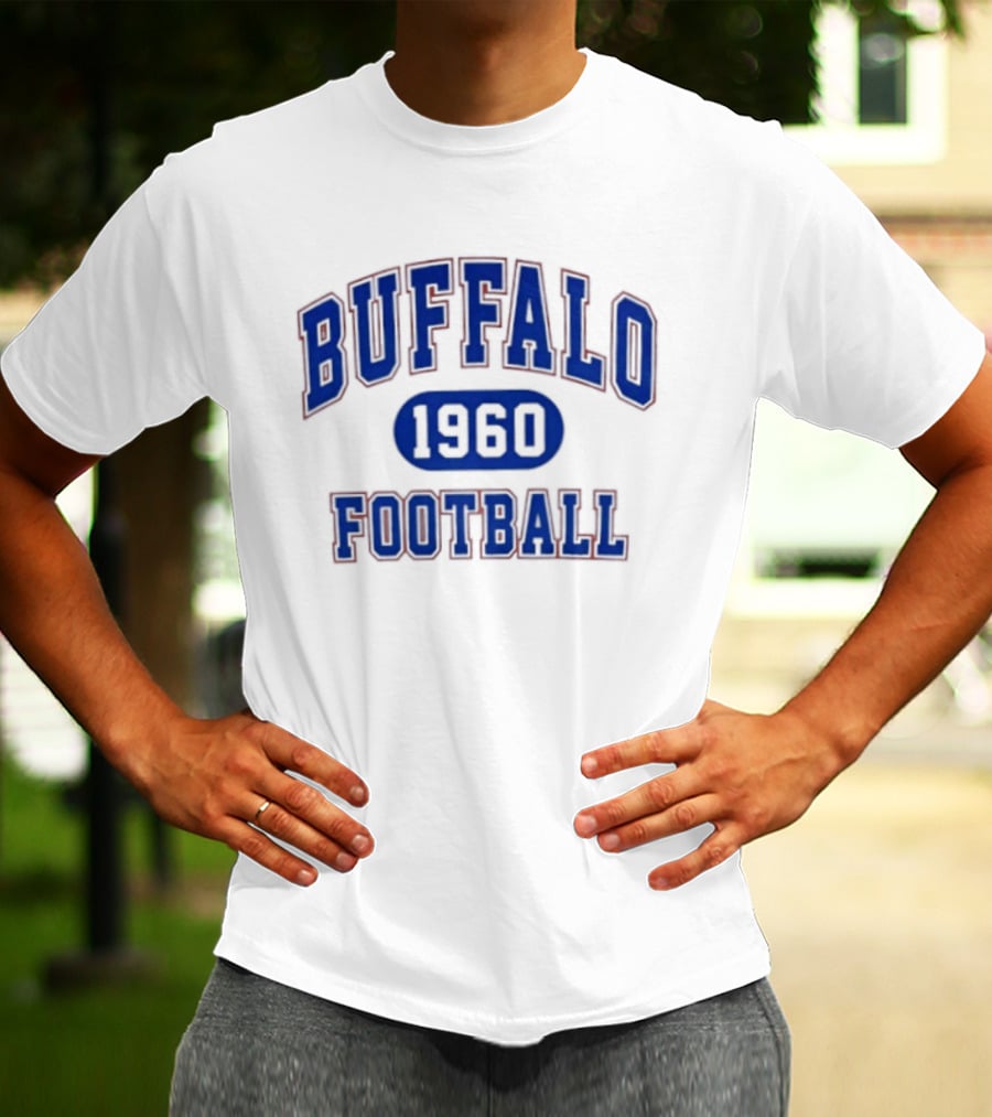 Buffalo 1960 Football Bills Classic Vintage Sports T-Shirt