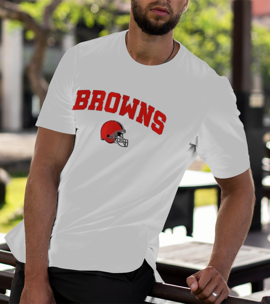 Cleveland Browns 2026 Season This Gardener Loves The Browns Helmet Football T-Shirt