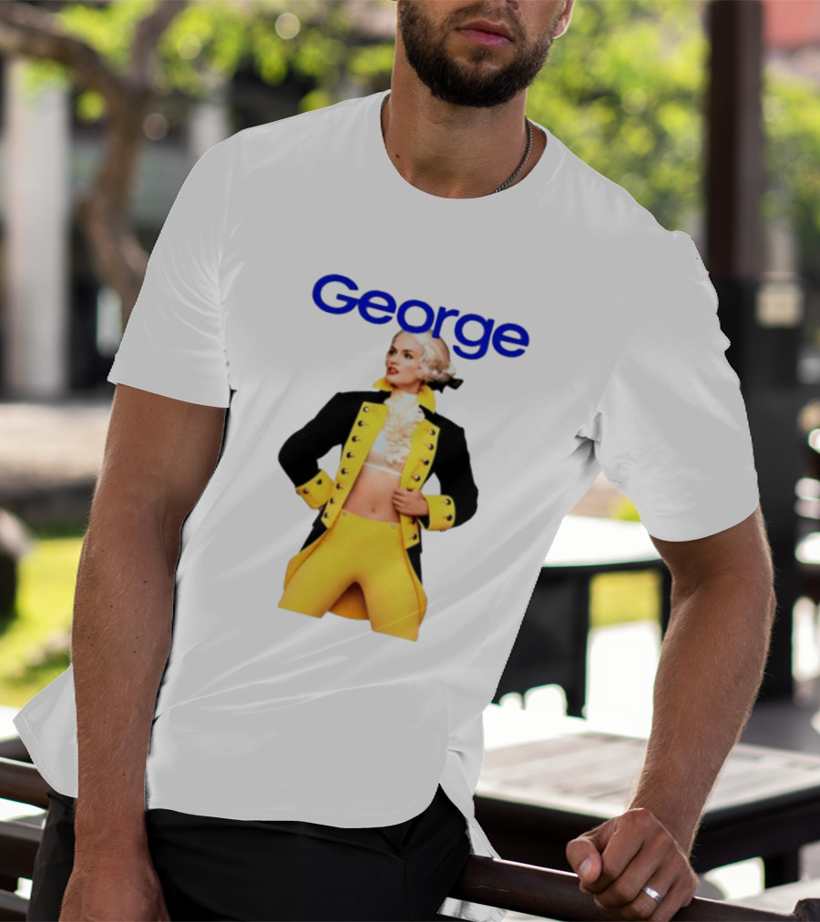 George Founding Fathers Historical Costume Colonial Attire T-Shirt