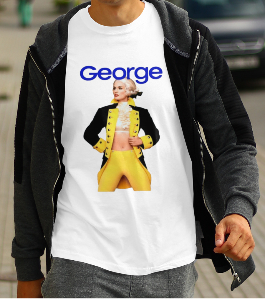 George Founding Fathers Historical Costume Colonial Attire T-Shirt
