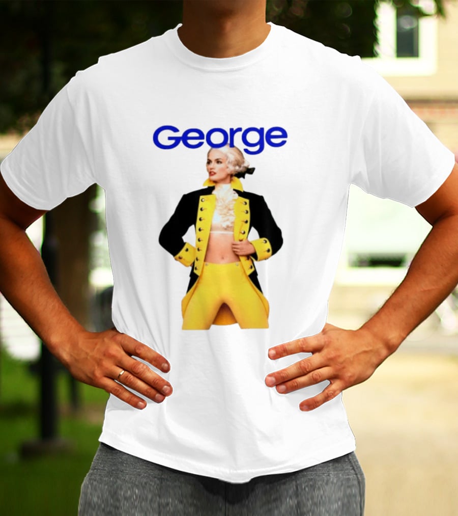 George Founding Fathers Historical Costume Colonial Attire T-Shirt